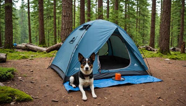 Matériel essentiel pour profiter pleinement du camping avec votre ami à quatre pattes